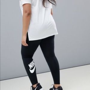 cheap plus size nike leggings